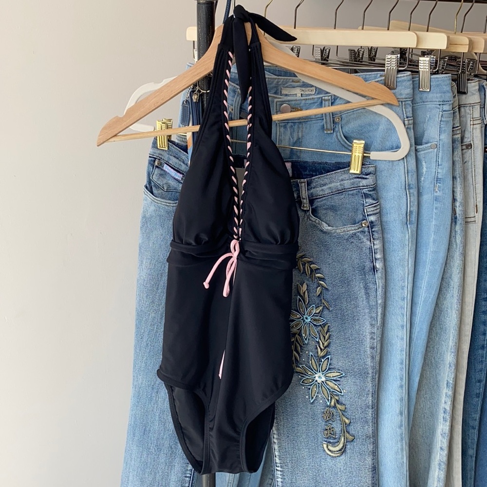 Pink/Black One Piece (Final Price)